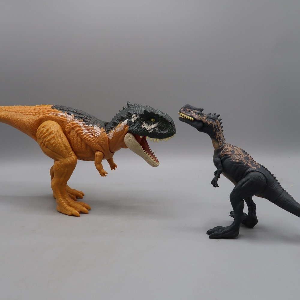 Jurassic World Albertosaurus & Cryolophosaurus Camp Cretaceous lot of 2 dino